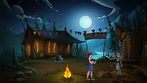 3 Minutes to Midnight Point and Click Adventure game comedy cabins