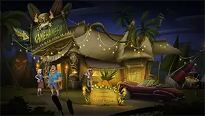 3 Minutes to Midnight Point and Click Adventure game comedy hawaiian